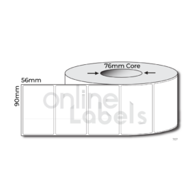 90mm x 56mm - Thermal Direct & Thermal Transfer