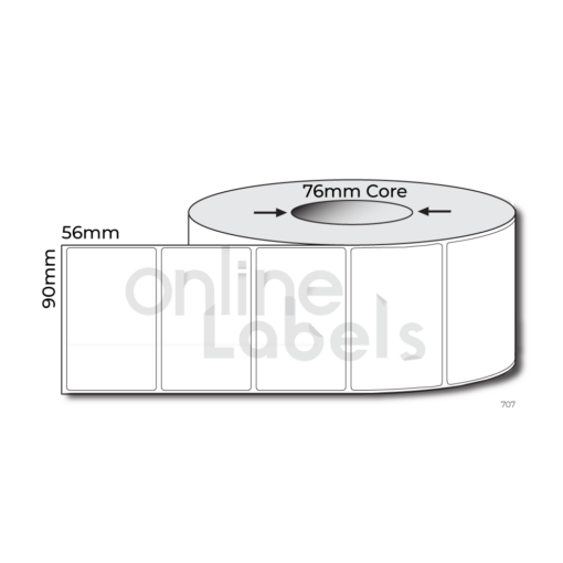 90mm x 56mm - Thermal Direct & Thermal Transfer