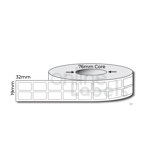 19mm x 32mm - Thermal Direct & Thermal Transfer