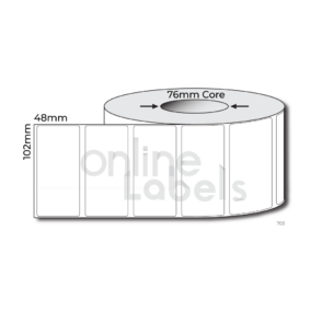 102mm x 48mm - Thermal Direct & Thermal Transfer
