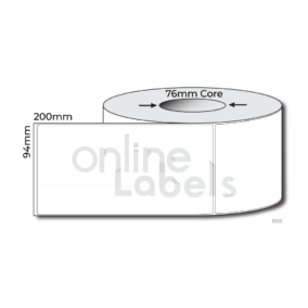 94mm x 200mm - Thermal Direct & Thermal Transfer