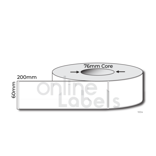 60mm x 200mm - Thermal Direct & Thermal Transfer