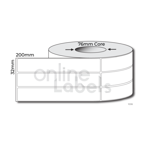 32mm x 200mm - Thermal Direct & Thermal Transfer