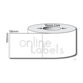 100mm x 135mm - Thermal Direct & Thermal Transfer