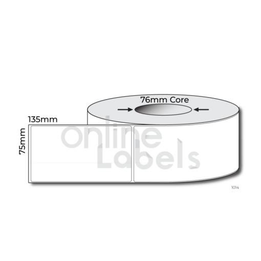 75mm x 135mm - Thermal Direct & Thermal Transfer