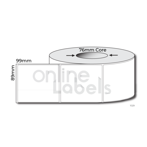 89mm x 99mm - Thermal Direct & Thermal Transfer