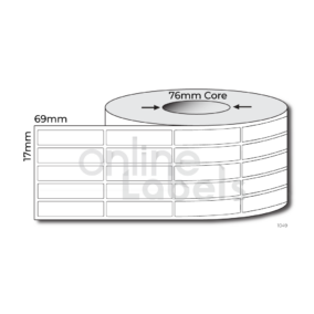 17mm x 69mm - Thermal Direct & Thermal Transfer