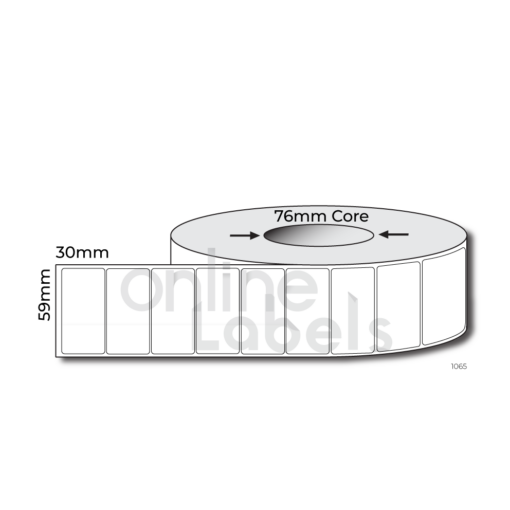 59mm x 30mm - Thermal Direct & Thermal Transfer