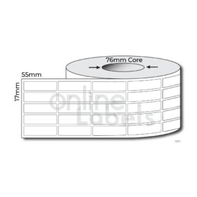 17mm x 55mm - Thermal Direct & Thermal Transfer