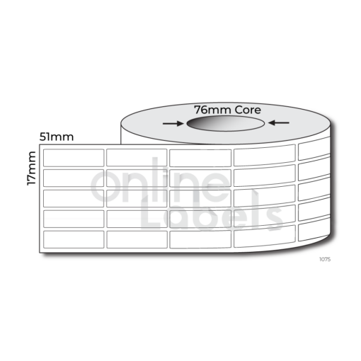 17mm x 51mm - Thermal Direct & Thermal Transfer