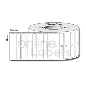 51mm x 17mm - Thermal Direct & Thermal Transfer