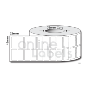 45mm x 22mm - Thermal Direct & Thermal Transfer