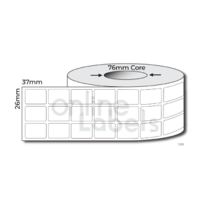 26mm x 37mm - Thermal Direct & Thermal Transfer
