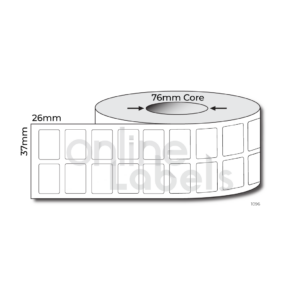 37mm x 26mm - Thermal Direct & Thermal Transfer