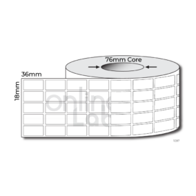 18mm x 36mm - Thermal Direct & Thermal Transfer