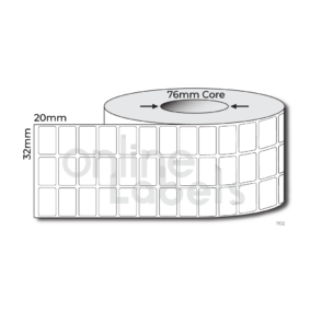 32mm x 20mm - Thermal Direct & Thermal Transfer