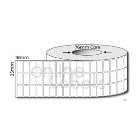 25mm x 18mm - Thermal Direct & Thermal Transfer