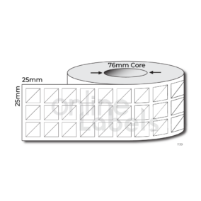 25mm Triangle - Thermal Direct & Thermal Transfer